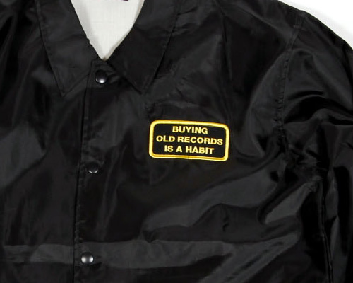 画像: “Buying Old Records is A Habit” Coaches Jacket