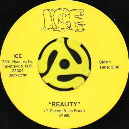 画像: ICE / REALITY b/w HEY, HEY 45s