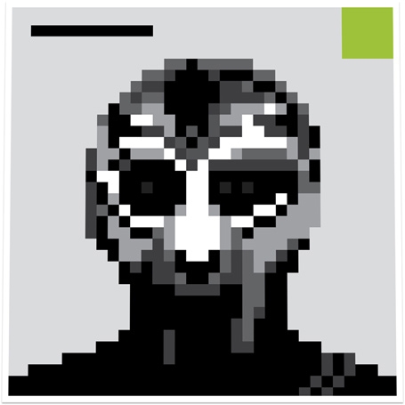 画像: Madvillain 8-bit Villain Poster