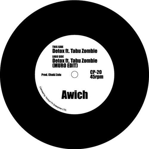 画像: AWICH - DETOX FT. TABU ZOMBIE / DETOX FT. TABU ZOMBIE(MURO EDIT)