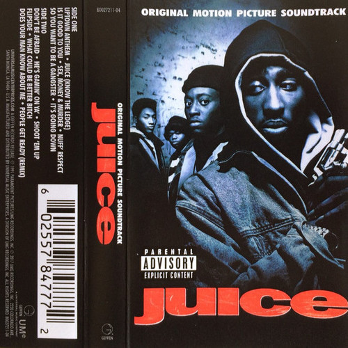 画像: Juice Original Motion Picture Soundtrack Exclusive Cassette Tape