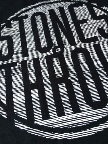 画像: STONES THROW "Pencil Lines" Long Sleeve Tee