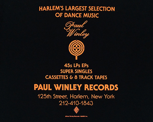 画像: Paul Winley Records x BBP ”Paul Winley Records” Tee
