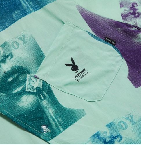 画像: GOOD WORTH & CO GW X Playboy Stamp Button Up