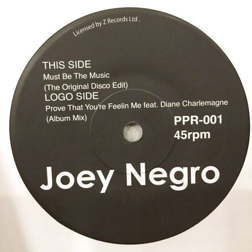 画像: JOEY NEGRO / MUST BE THE MUSIC/PROVE THAT YOU'RE FEELIN ME