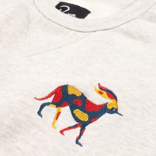 画像: BY PARRA crew neck sweater retired racer