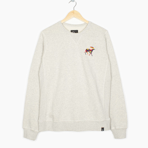 画像: BY PARRA crew neck sweater retired racer