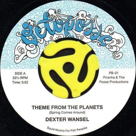 画像: Dexter Wansel / Theme from the planets b/w Pleasure / Bouncy Lady 7'