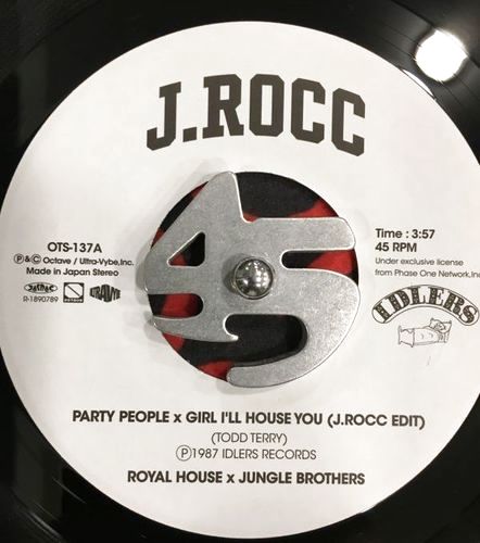 画像: ROYAL HOUSE (EDIT BY J.ROCC) / PARTY PEOPLE X GIRL I'LL HOUSE YOU (J.ROCC EDIT) / THE JOURNEY (J.ROCC EDIT)