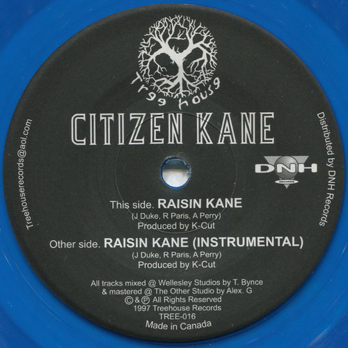 画像: Citizen Kane / Raisin Kane 7inch