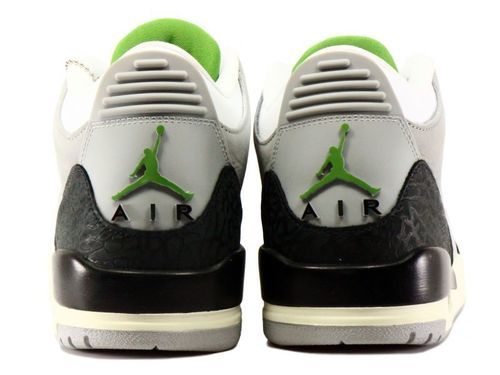 画像: NIKE AIR JORDAN 3 RETRO　LT SMOKE GREY/CHLOROPHYLL