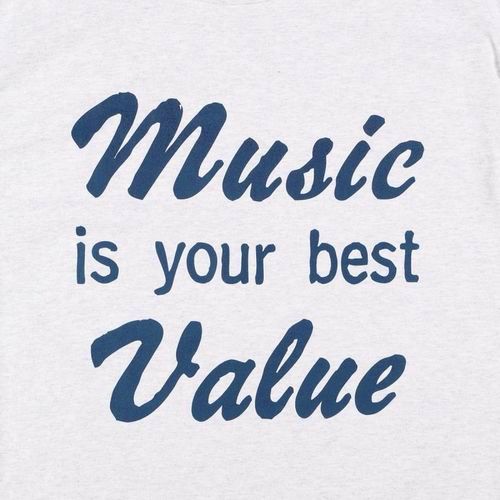 画像: upriseMARKET Music is your best value Tee