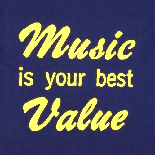 画像: upriseMARKET Music is your best value Tee