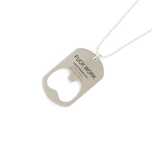 画像: Good Worth & CO. Fuck Work Dog Tag