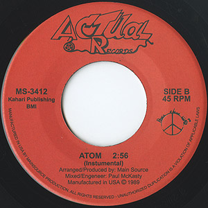 画像: Main Source / Atom 7inch  