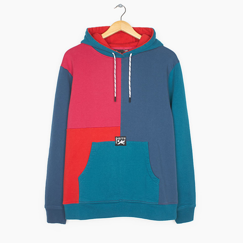 画像: by Parra  COLORBLOCKED HOODED SWEATER 