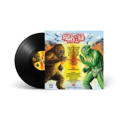 画像: MR. GREEN x LEE "SCRATCH" PERRY Super Ape vs 緑: Open Door "LP"