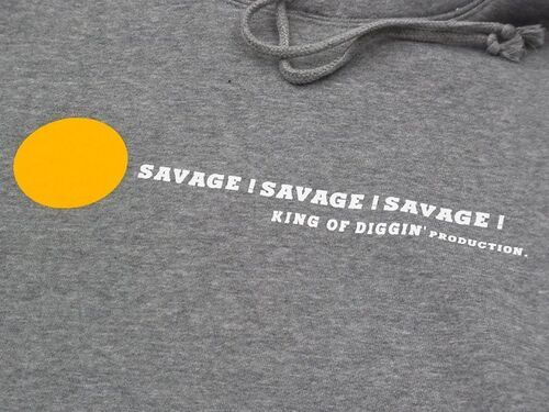 画像: MURO×STILL DIGGIN' "SAVAGE! BAG" PULLOVER HOODIE