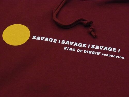 画像: MURO×STILL DIGGIN' "SAVAGE! BAG" PULLOVER HOODIE