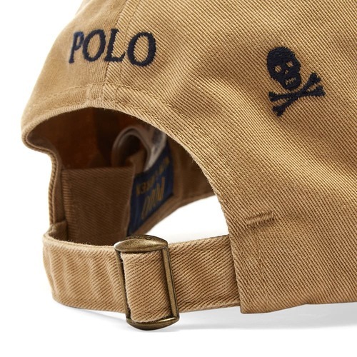 画像: POLO RALPH LAUREN SKULL & CROSSBONES BASEBALL CAP