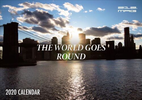 画像: 212.MAG 2020Calendar “THE WORLD GOES ROUND” with  エディションナンバー入りポストカード