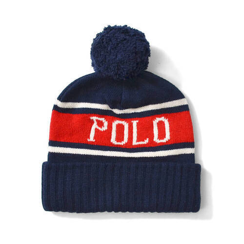 画像: POLO RALPH LAUREN  "POLO USA" POM STADDIUM HAT