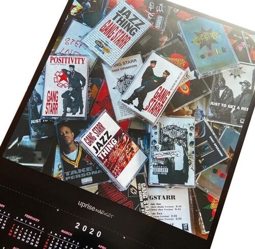 画像: 2020 "GANGSTARR" Cassette Tapes Calendar by upriseMARKET