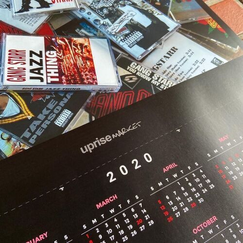 画像: 2020 "GANGSTARR" Cassette Tapes Calendar by upriseMARKET