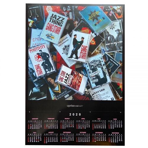 画像: 2020 "GANGSTARR" Cassette Tapes Calendar by upriseMARKET