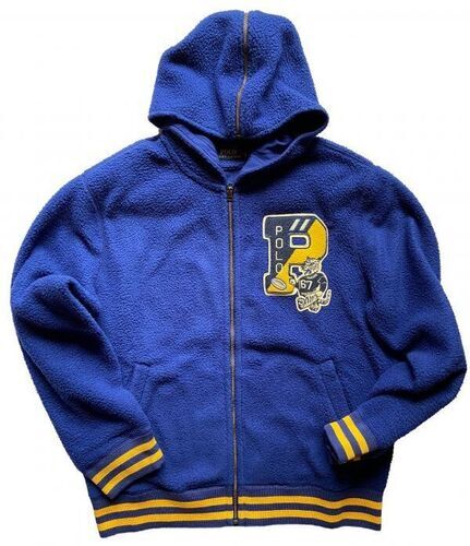 画像: POLO RALPH LAUREN Sherpa  zip-up Hoodie Sweatshirt