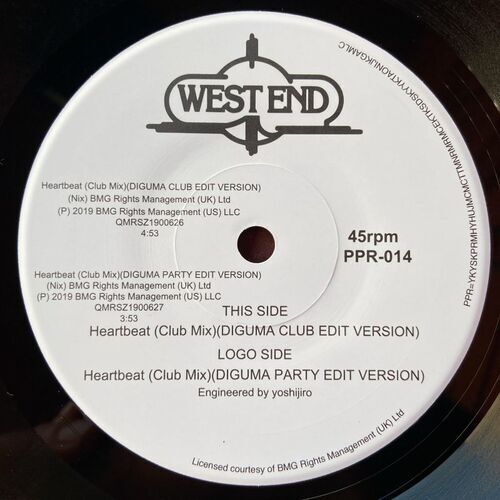 画像: Taana Gardner / "Heartbeat" (club version DJ Muro Diguma club edit version)