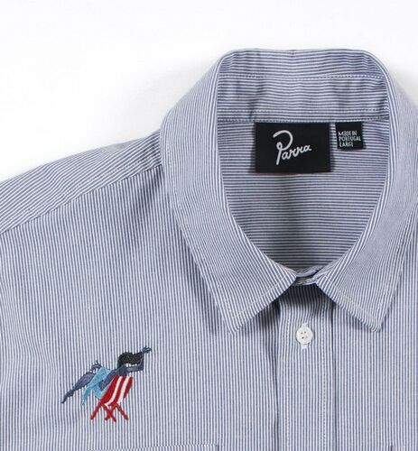 画像: by Parra Madame Beach Striped Shirt