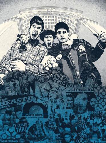 画像: OBEY x Glen E. Friedman "Beastie Boys" Tee