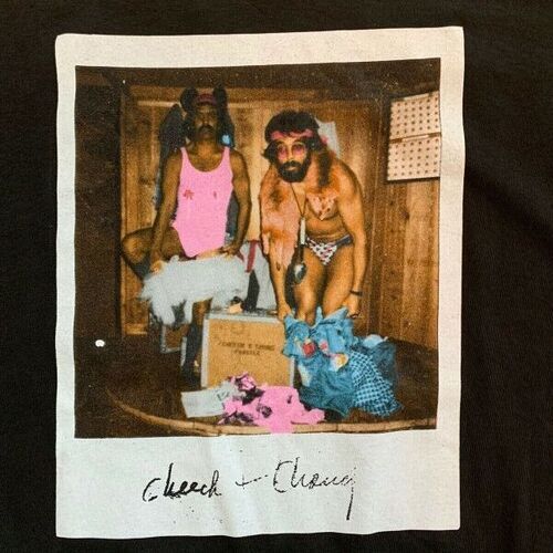 画像: Cheech And Chong Polaroid Print T-Shirt