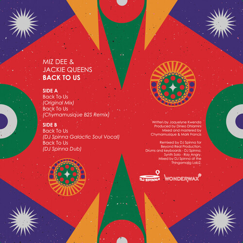 画像: Miz Dee & Jackie Queens ‎– Back To Us 12"