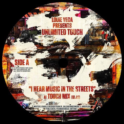 画像: LOUIE VEGA / I HEAR MUSIC IN THE STREETS FEAT UNLIMITED TOUCH  12"