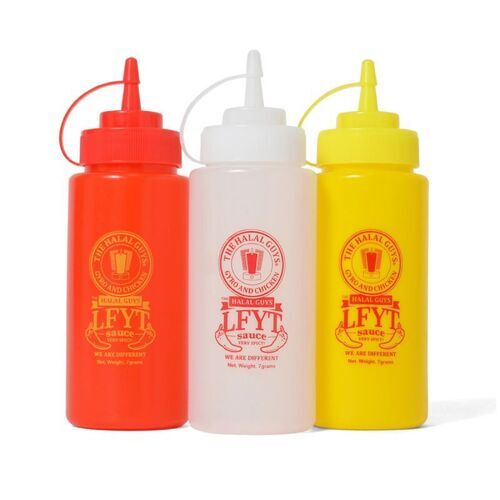 画像: LFYT × THE HALAL GUYS / HOT SAUCE 3P DISPENSERS