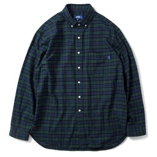 画像: LFYT / L LOGO BIG SILHOUETTE PLAID SHIRT 