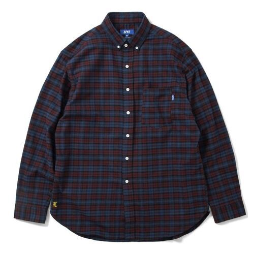 画像: LFYT / L LOGO BIG SILHOUETTE PLAID SHIRT 