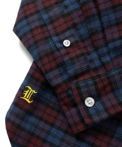 画像: LFYT / L LOGO BIG SILHOUETTE PLAID SHIRT 