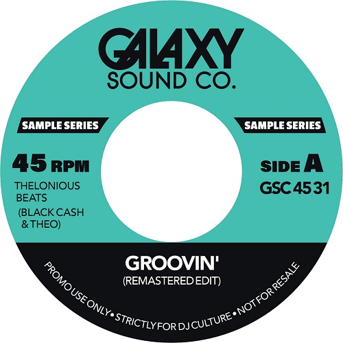 画像: GALAXY SOUND CO / GROOVIN EDIT REMASTERD / LITTLE GREEN APPLES JAZZ EDIT 7"