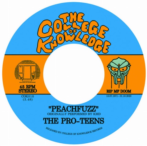 画像: THE PRO-TEENS / PEACHFUZZ b/w ONE BEER  7"