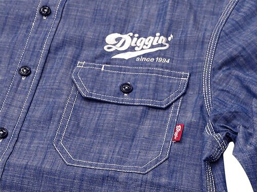 画像: SD "Diggin♪" L/S CHAMBRAY SHIRT 