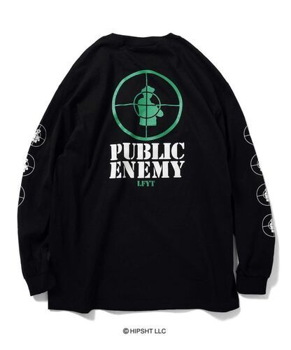 画像: LFYT × PUBLIC ENEMY TARGET L/S TEE