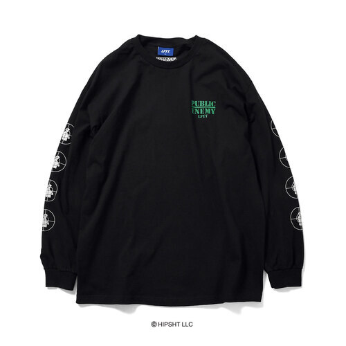 画像: LFYT × PUBLIC ENEMY TARGET L/S TEE