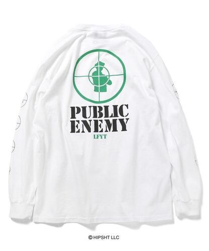 画像: LFYT × PUBLIC ENEMY TARGET L/S TEE