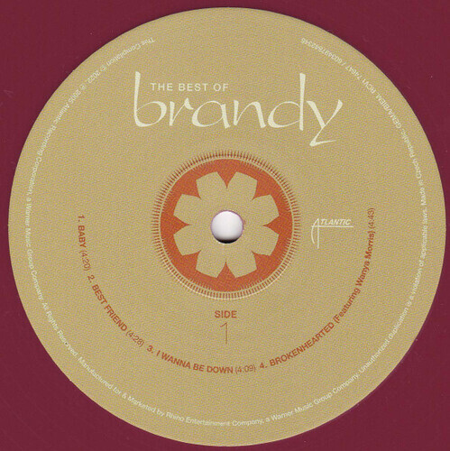 画像: BRANDY / BEST OF BRANDY "2LP" （Fruit Punch Colored Vinyl）