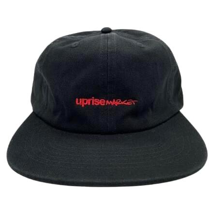 画像: upriseMARKET og logo 6 panel unstructured cap