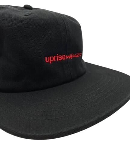 画像: upriseMARKET og logo 6 panel unstructured cap