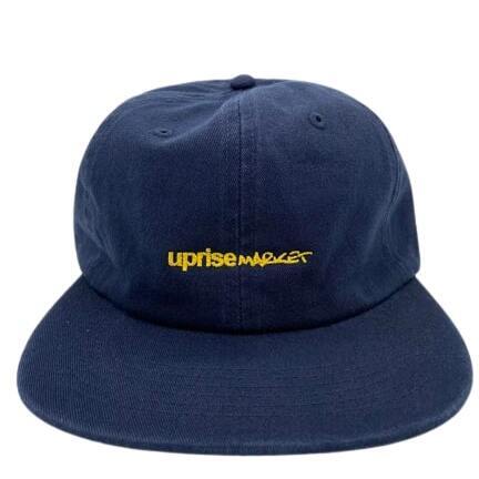 画像: upriseMARKET og logo 6 panel unstructured cap